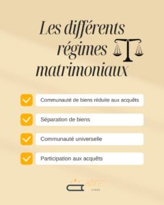 regime matrimonial