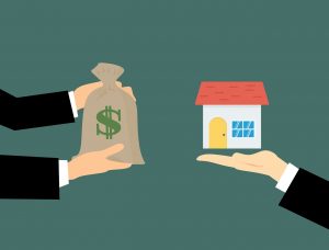 infographie illustrant la vente d'une maison