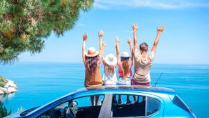 famille en voyage
