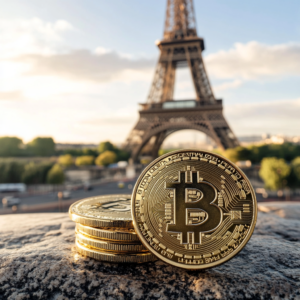 Tour Eiffel et cryptomonnaie